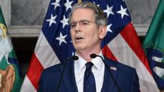 Iran confronts major financial challenge, says US treasury secretary