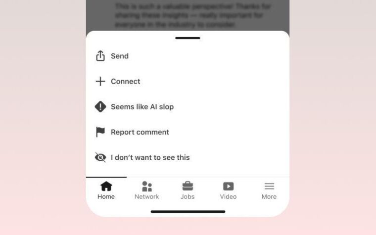 LinkedIn’s AI slop button clicked by 1 million users