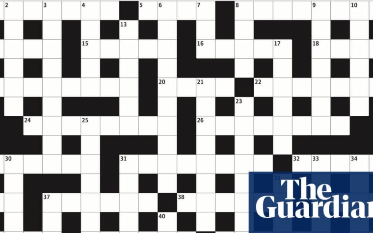 Guardian cryptic crossword special for bank holiday