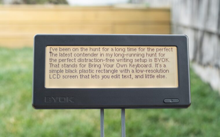 BYOK writing gadget now supports custom extensions