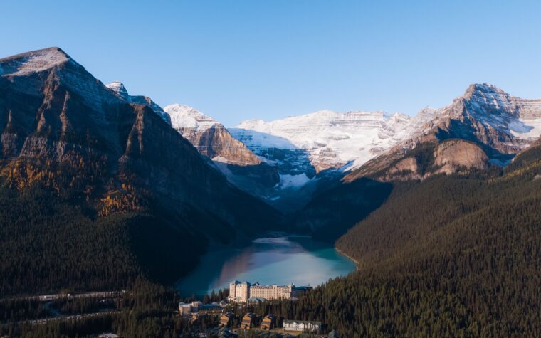 Accommodation options near Banff with views of Lake Louise