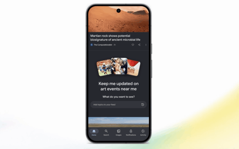 Google Discover enhances feed with AI chatbot integration