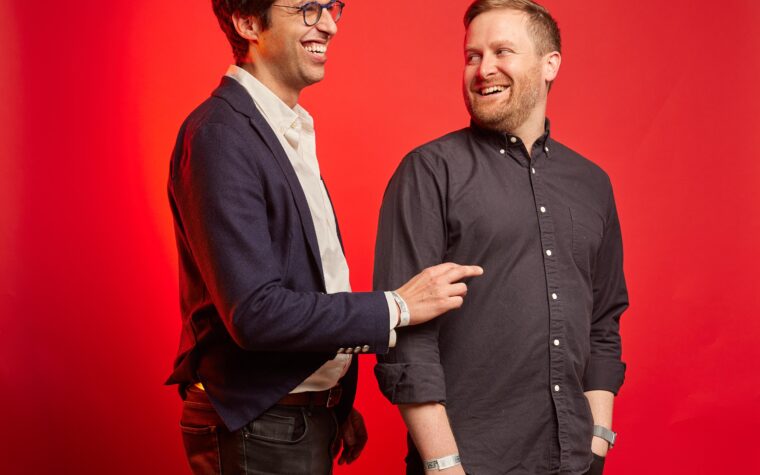 Nate Sloan, Charlie Harding enjoy vegetables, guitar pedals