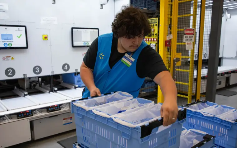 Walmart installs Symbotic system in a store