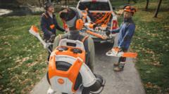 Landscape gardening adopts electric technology