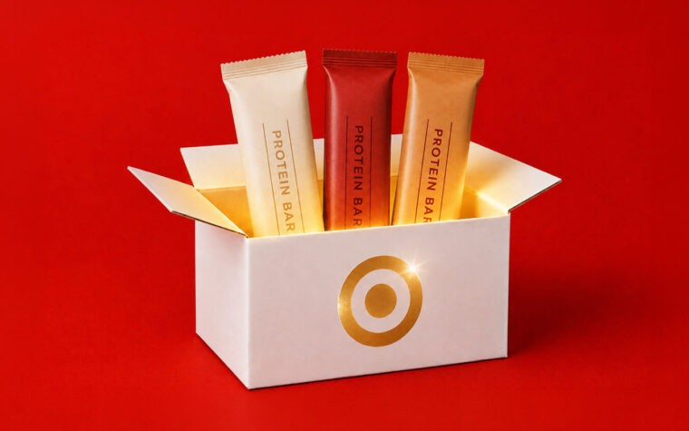 Target reports increased sales in revamped snack range