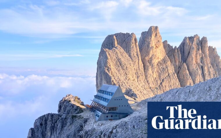 dolomites climb leads to iconic mountain hut experience