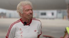 Flight prices rise as leaders start wars says Branson