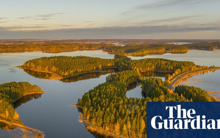 Finland’s autumn road trip through sparkling lake district
