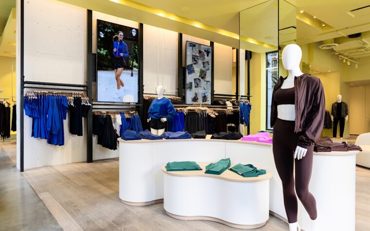 Beyond Yoga showcases performance wear in NYC pop-up