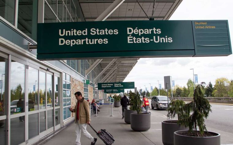 Canadian travel to the US increases for fifth month
