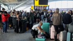 Hundreds of flights cancelled due to air traffic control glitch