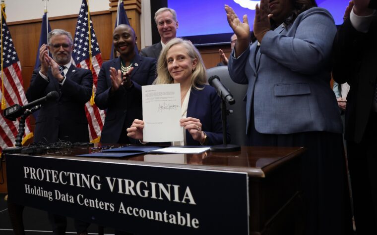 Virginia governor forms AI task force, controls data centres