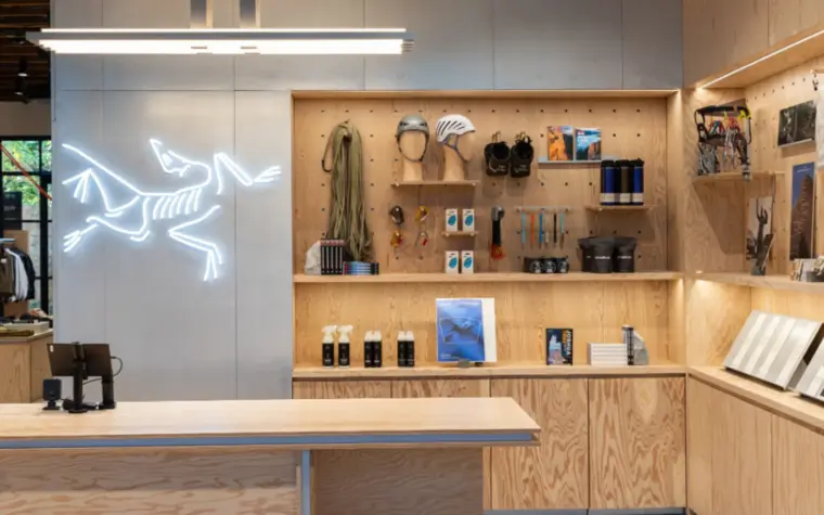 Arc’teryx unveils new climbing concept store